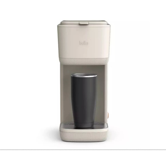 Bella Berry Other - Bella Single Serve Coffee Maker (Size Your Way Size 6oz-14oz) Oatmilk Color- NEW